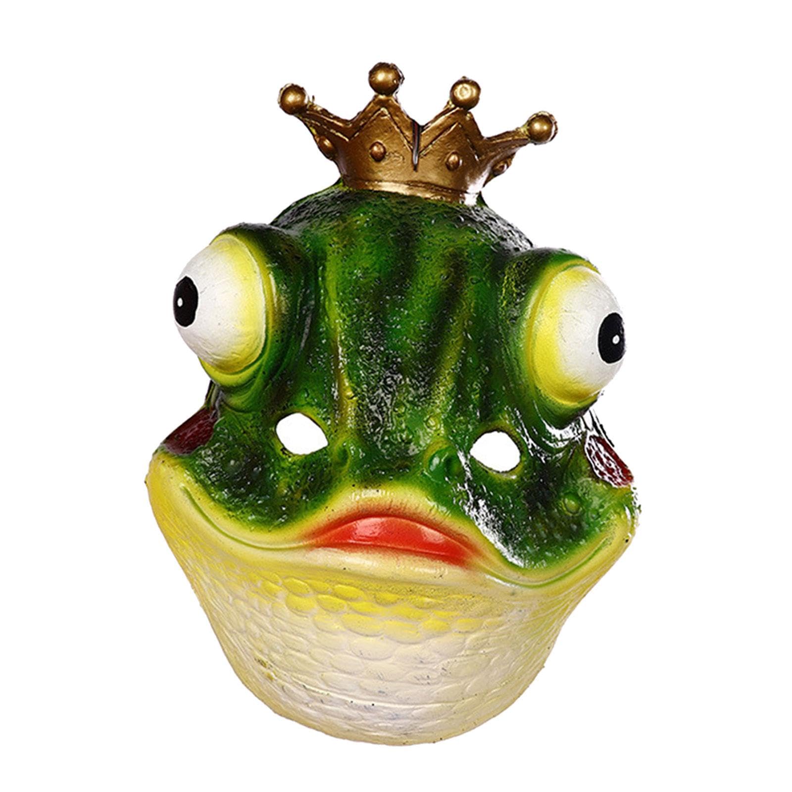 UJEAVETTE® Frog Mask Cosplay s Face Cover For Halloween Stage Performance Festival