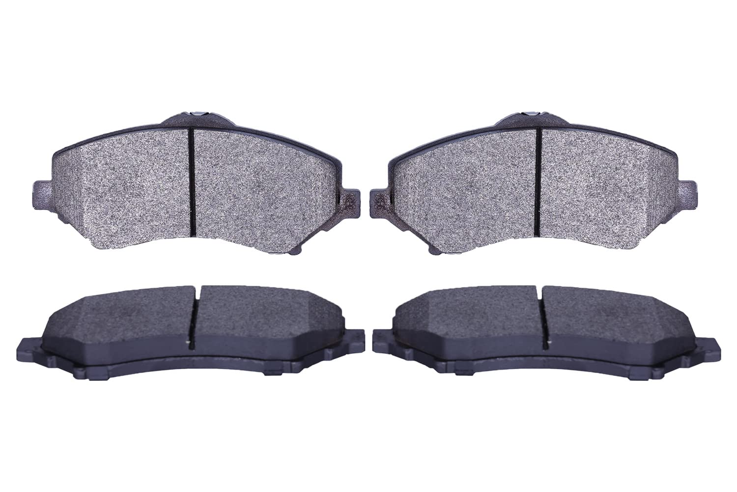 Semi-Metal Front Brake Pad D1327 Replacement For 2008-2016 Chrysler Town &amp; Country, 2008-2016 Dodge Grand Caravan, 2015 RAM C/V