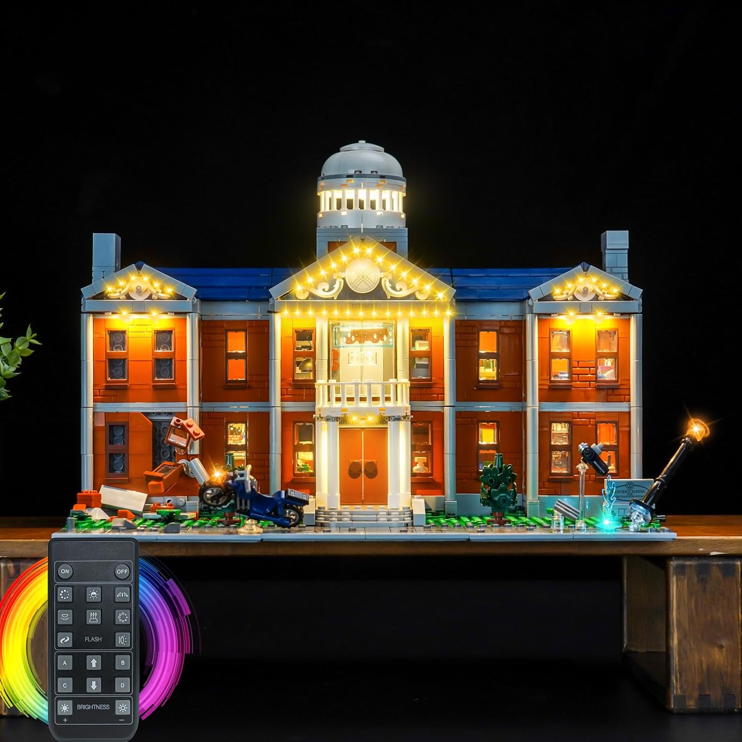 LED Lighting Compatible with Lego 76294 The X-Mansion, Light Kit Compatible with Lego 76294, Giving Light to Model, NOT Included The Model Set
