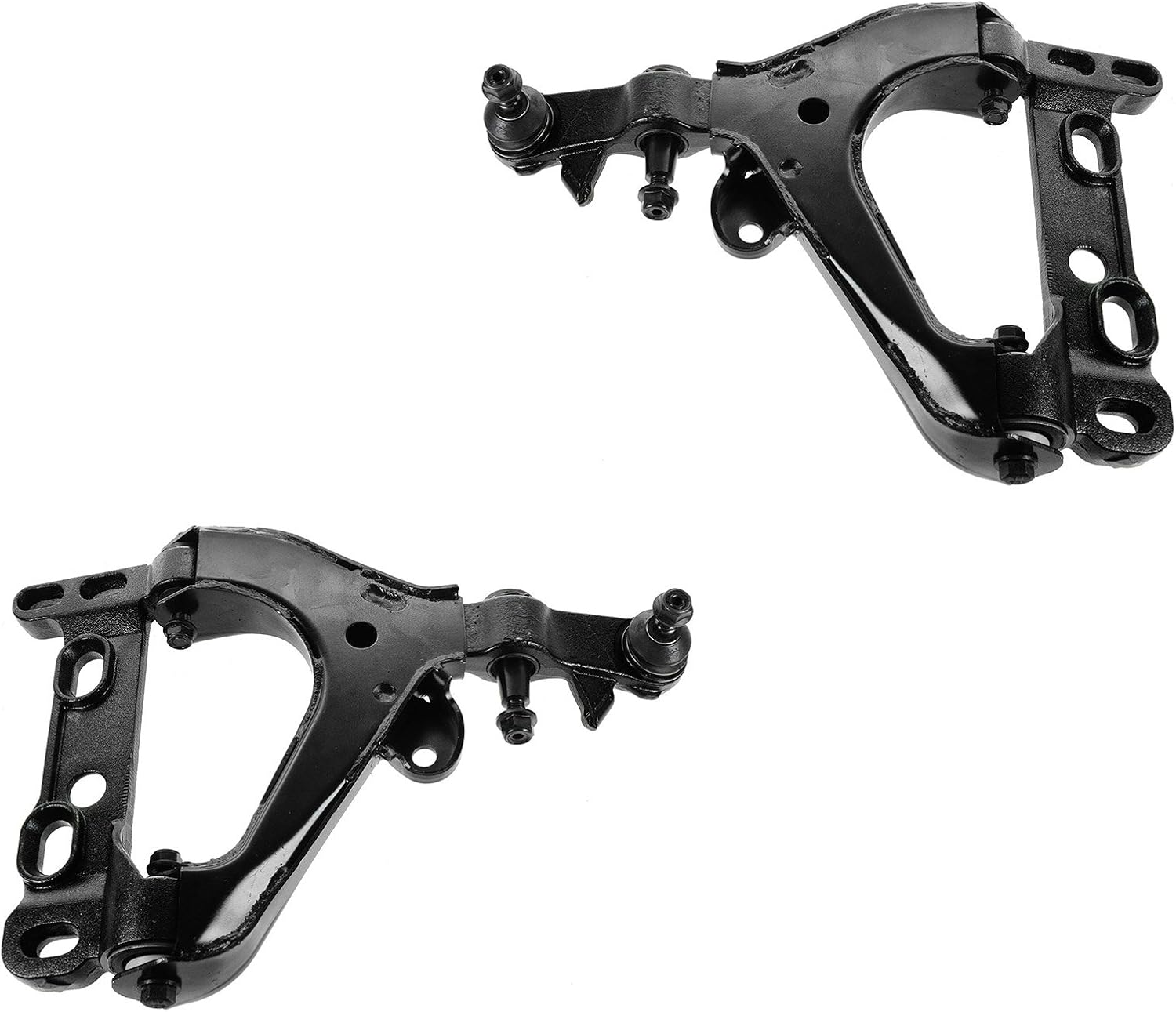 TRQ Front Lower Control Arm with Ball Joint Set Compatible with 2008-2009 Chevrolet Trailblazer GMC Envoy 2008 Isuzu Ascender Saab 9-7x