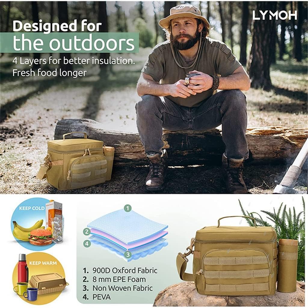 JSEIAJB Outdoor Portable Lunch Bag Ice Packaging Water Refrigeration Insulation Multifunctional Beverage Picnic Bag