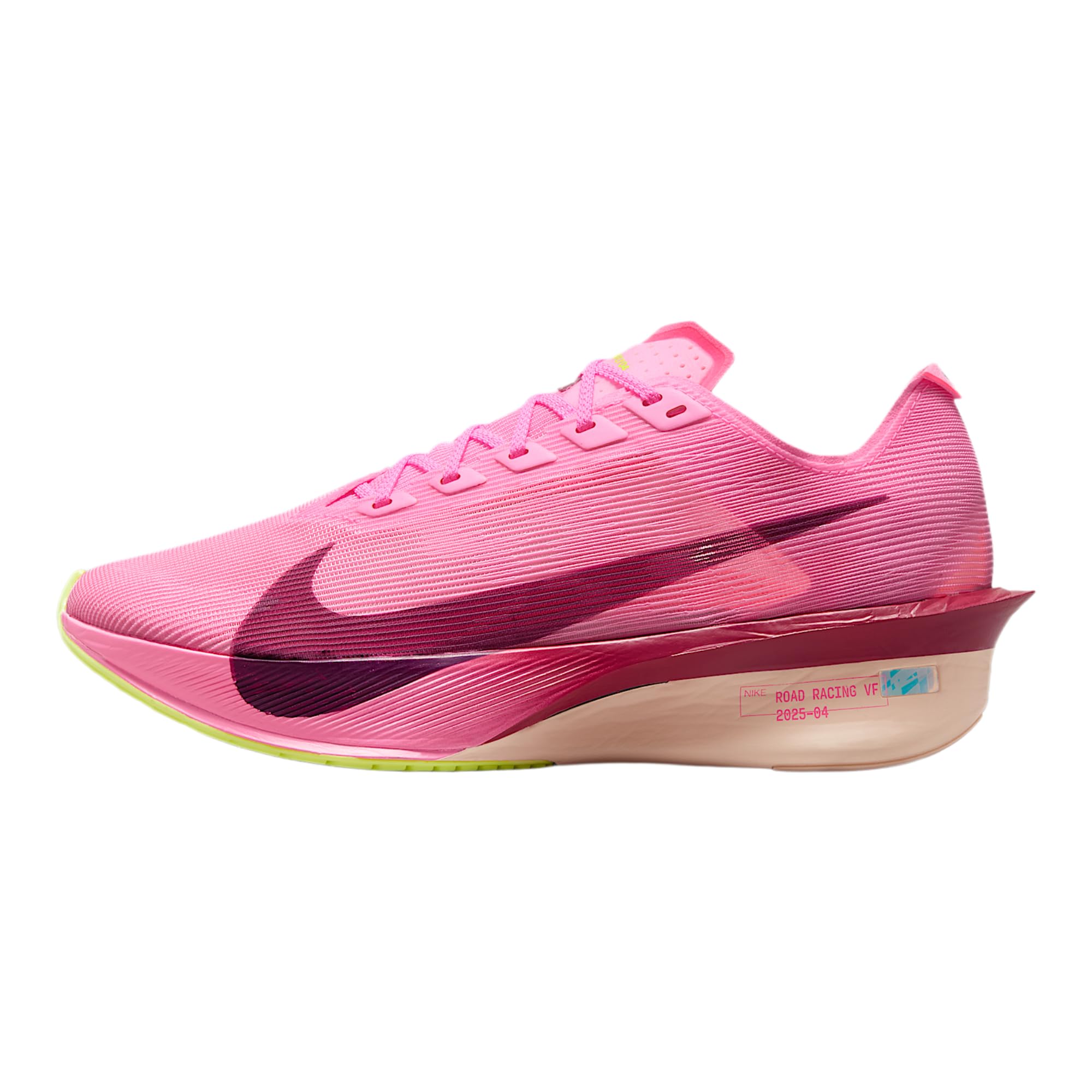 Vaporfly 4 Women's Road Racing Shoes (Pink Spell/Hyper Pink/Volt Ice/Bordeaux) Size 5