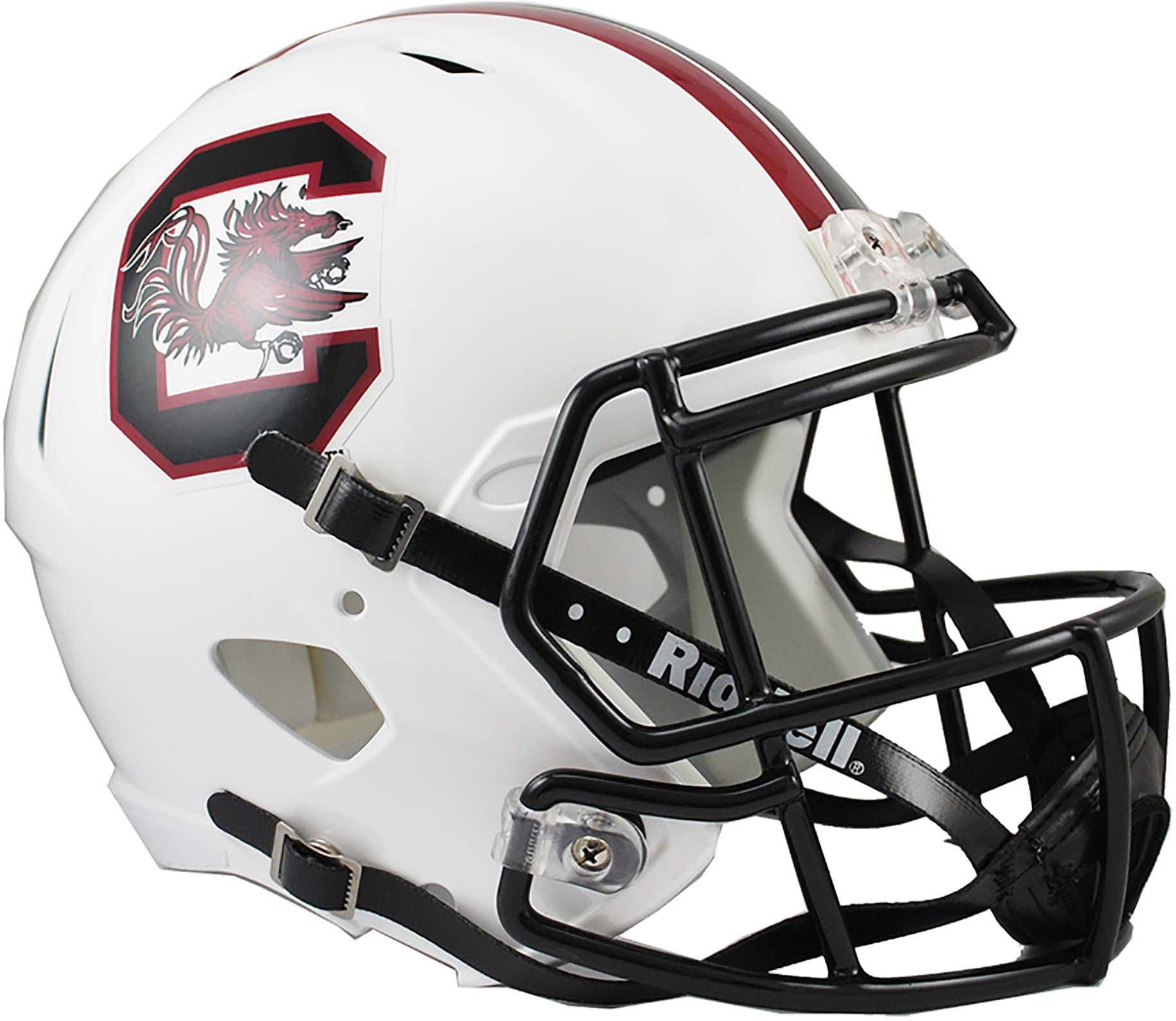 NCAA South Carolina Fighting Gamecocks Full Size Speed Replica Helmet, Red, Medium