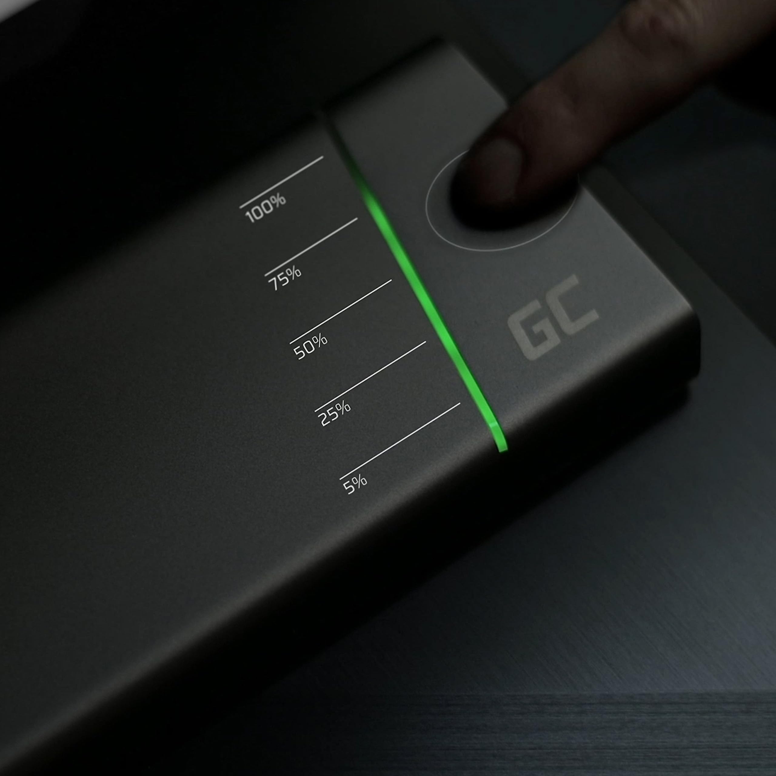 Green Cell Powerbank 26800 mAh 128 W PD USB C, zewnętrzny akumulator GC PowerPlay Ultra szybkie ładowanie laptopa i telefonu komórkowego jednocześnie Power Delivery do iPhone 15 14 13 Pro Max,