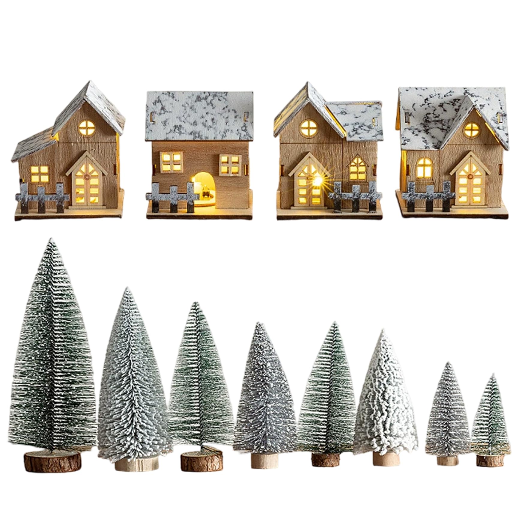 Casas de Navidad iluminadas: el regalo perfecto para amantes de la decoración
