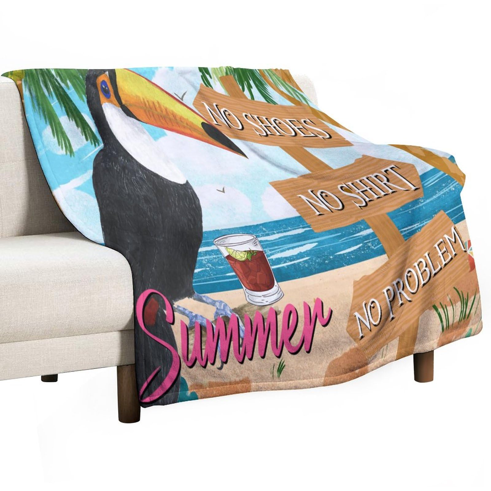 Couverture polaire sans chaussures pour rester au chaud sans probleme