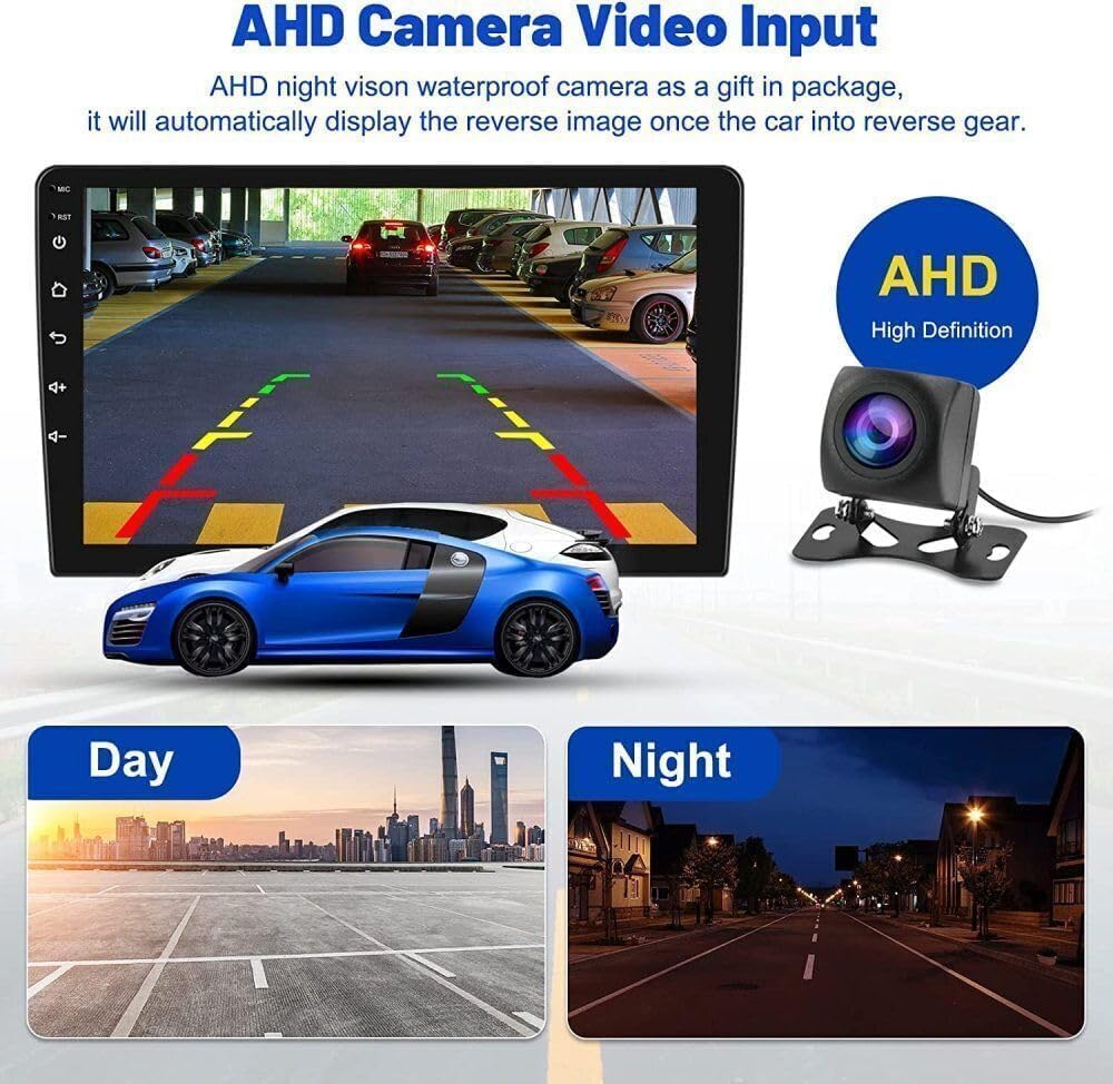 Android 14 Autoradio 2 Din mit Carplay Android Auto für Skoda Fabia 2007-2014, 2G+32G 7 Zoll Auto Radio Stereo mit Bluetooth Navi WiFi FM RDS Rückfahrkamera