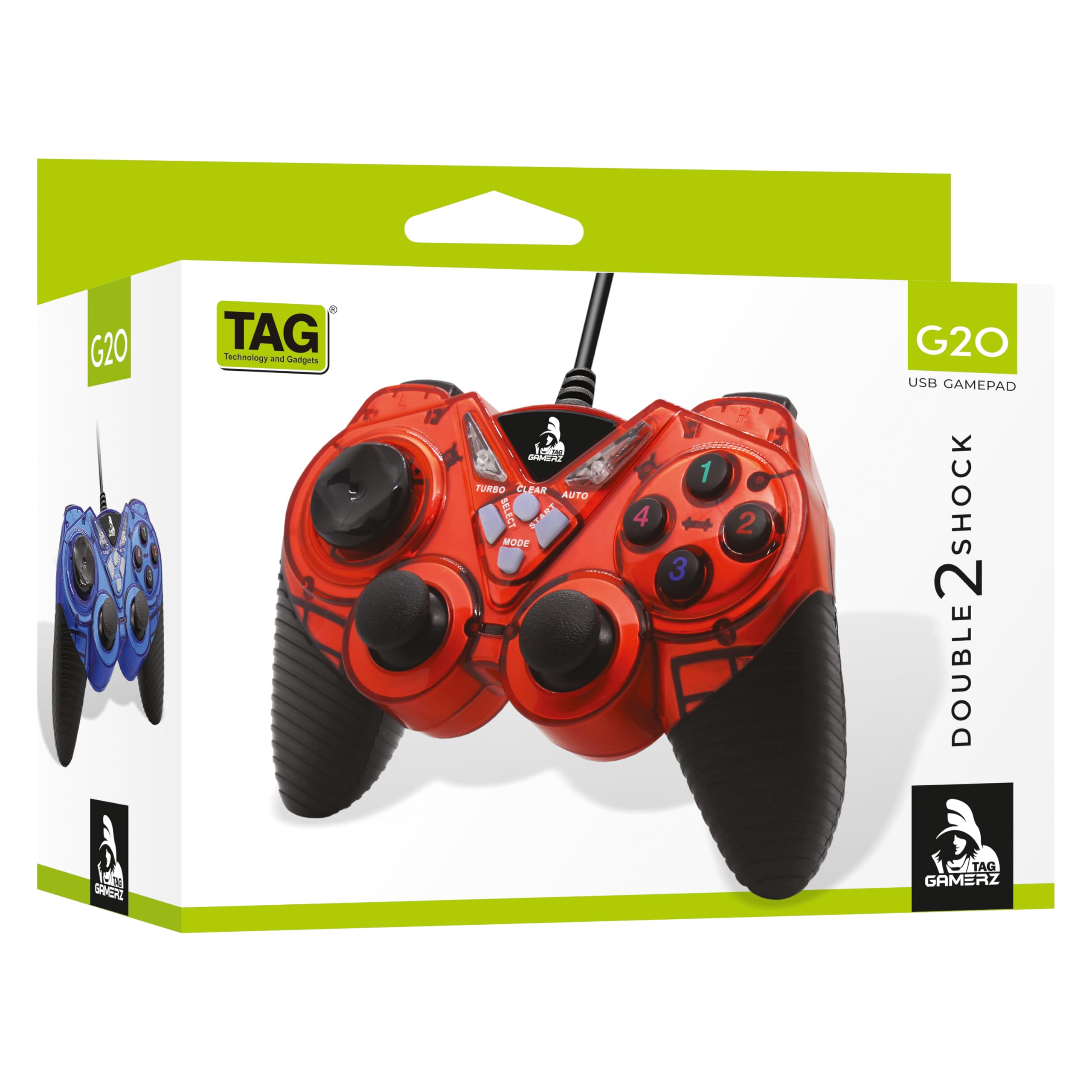 Amazon.in: Buy TAG Gamerz G20 USB Gamepad | Vibration Motor