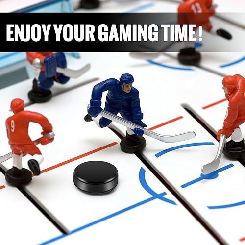 Miniatura 4 de Liliful 0.98 x 0.33 Inch Mini Hockey Pucks for Tables Game Small Replacement Pucks Hockey Accessories for Kids Adults Fun Entertainment Equipment