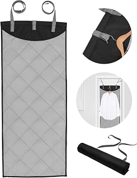 Over The Door Clothes Steamer Pad,45 19 inch Heat-resistant Over The Door Press Steam Pad,Vertical Hanging Over Door Clothes Steamer Pad for Clothes Steaming