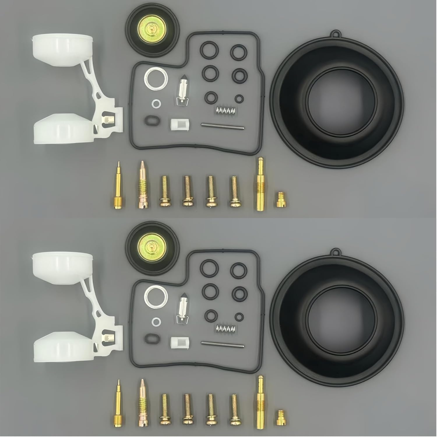 Carburetor Repair Kit for Honda Shadow Spirit 1100 VT1100C 1997-2005 with Main Jet #178 Pilot Jet #42(2Pack)