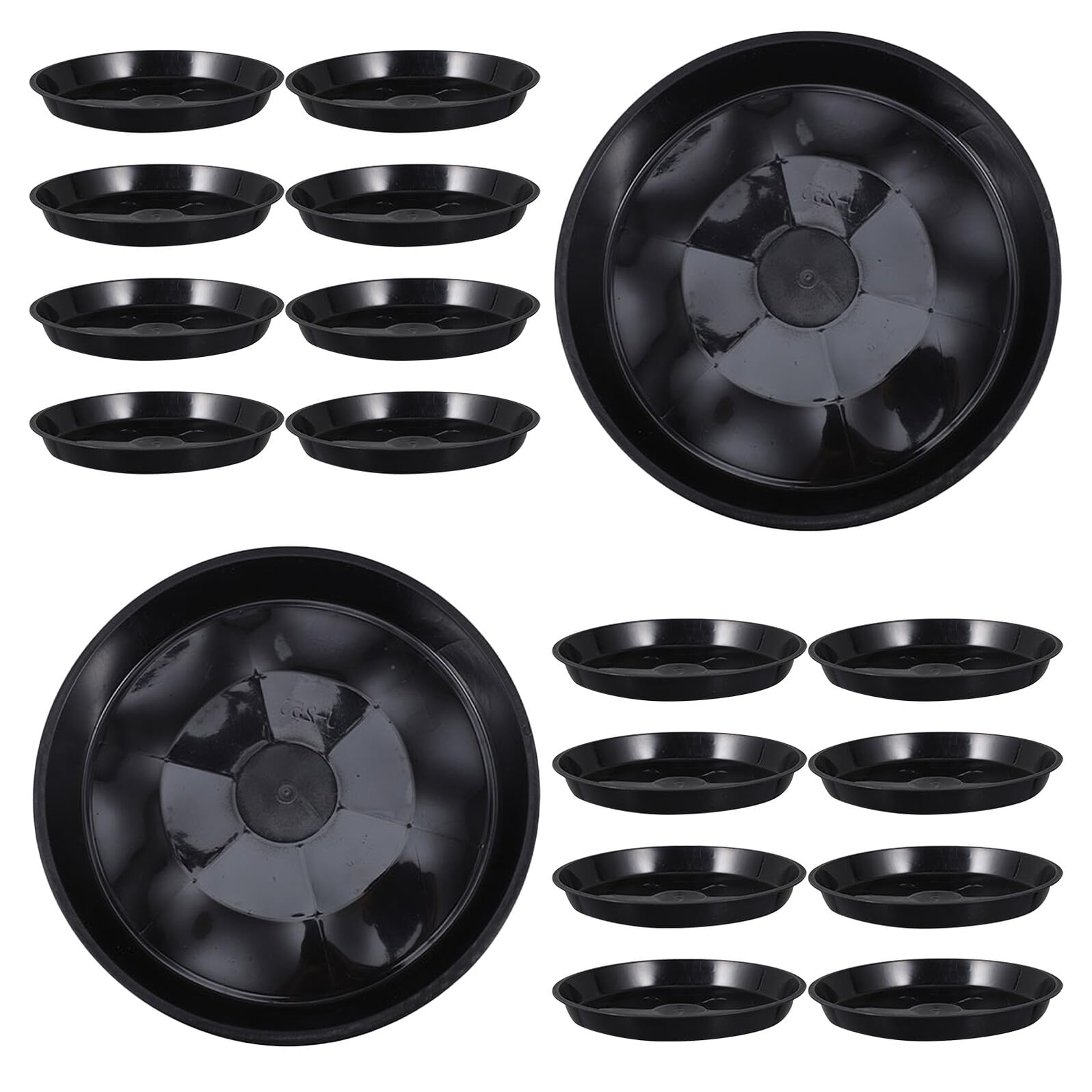 30 Soucoupes pour plantes en plastique de plateaux récupérateurs d eau