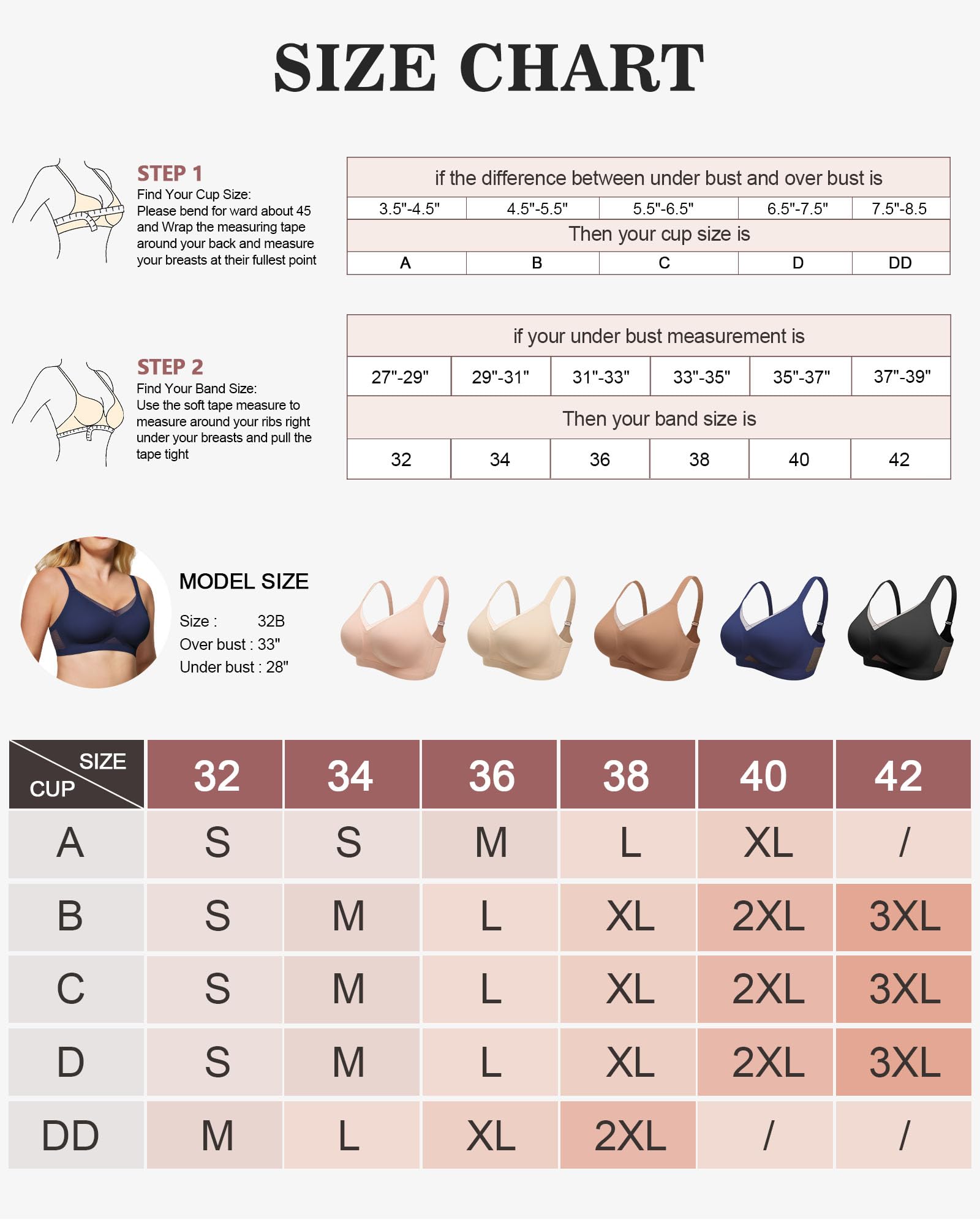 As Fairy Reggiseno senza ferretto da donna senza ferretto push-up senza cuciture con supporto morbido in pizzo con scollo a V in rete incrociato sulla schiena per uso quotidiano lounge yoga