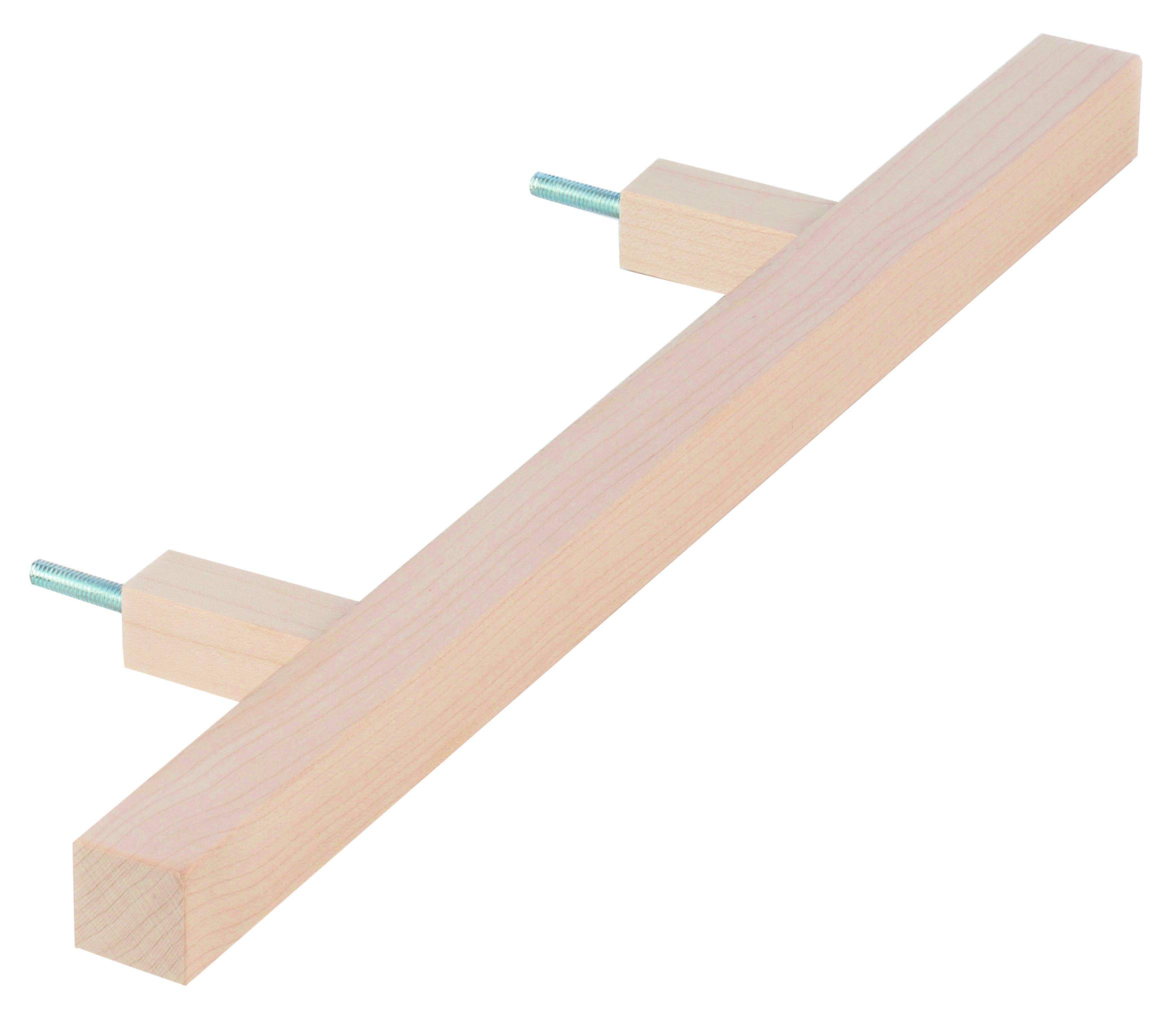 Tirador de puerta cuadrado eliga para crear ambientes cálidos con madera clara natural 2