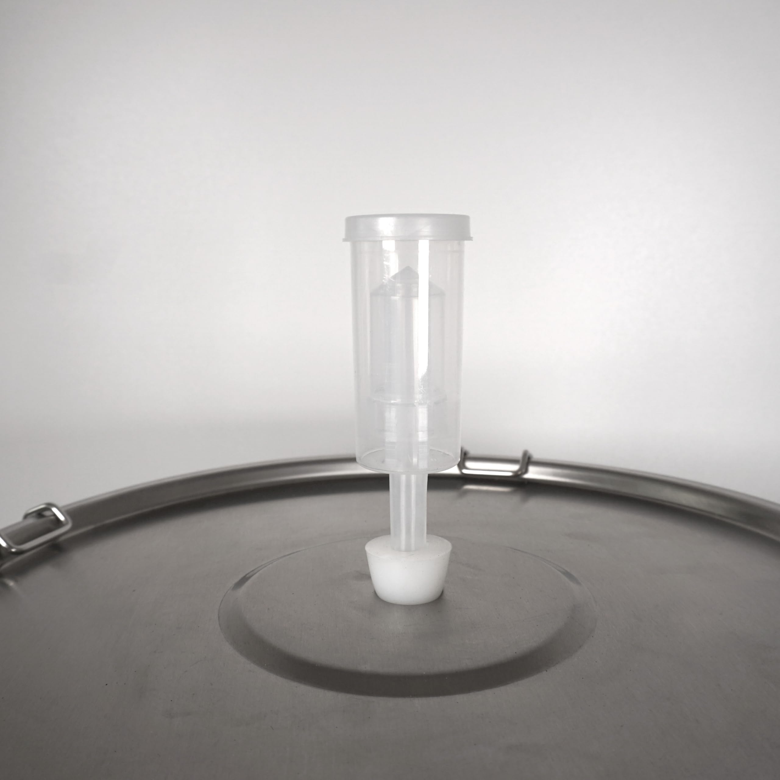 Edelstahl Gärbehälter Gärtank Fermenter 30 L Restauslauf Innen-Thermometer | Edelstahl Gärbehälter 30 L Fermenter Bier Saft Maische, Braueimer-Fermenter zum Brauen inkl. Deckel, Griff, Ventil, Zapfhahn