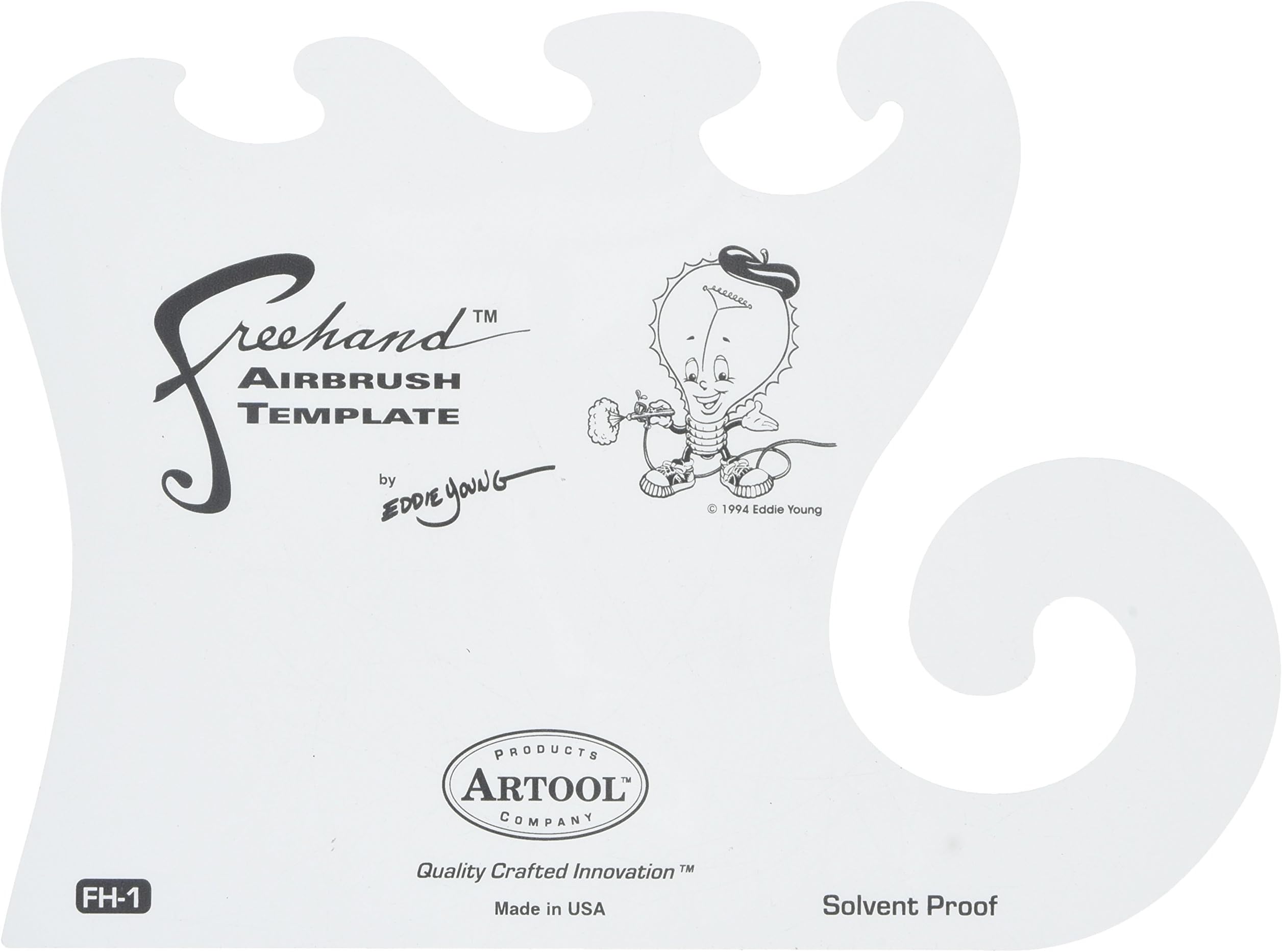 Iwata-Medea Artool Freehand Template #1