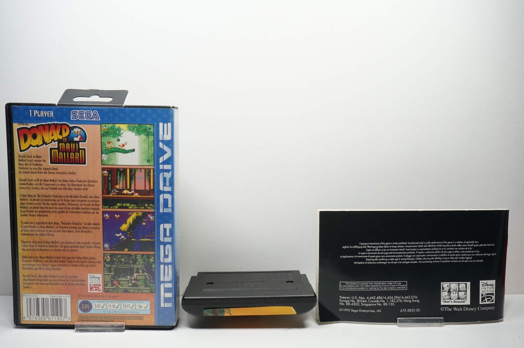 Donald In Maui Mallard [Megadrive FR]