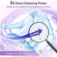 Vista 16 de Laundry Detergent Sheets, 200 Count, Fragrance Free, Unscented, Eco-Friendly, Hypoallergenic, Biodegradable, Plastic Free, Liquidless, Suitable for