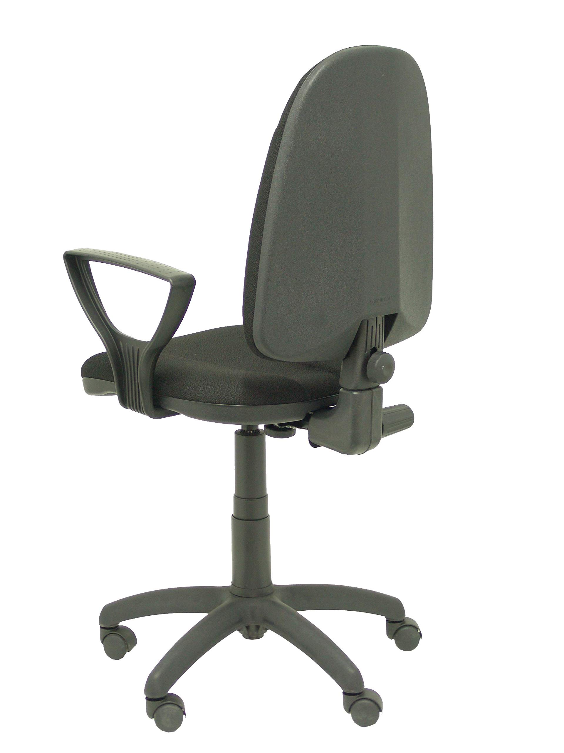 Silla Algarra Bali Negra Brazos fijos