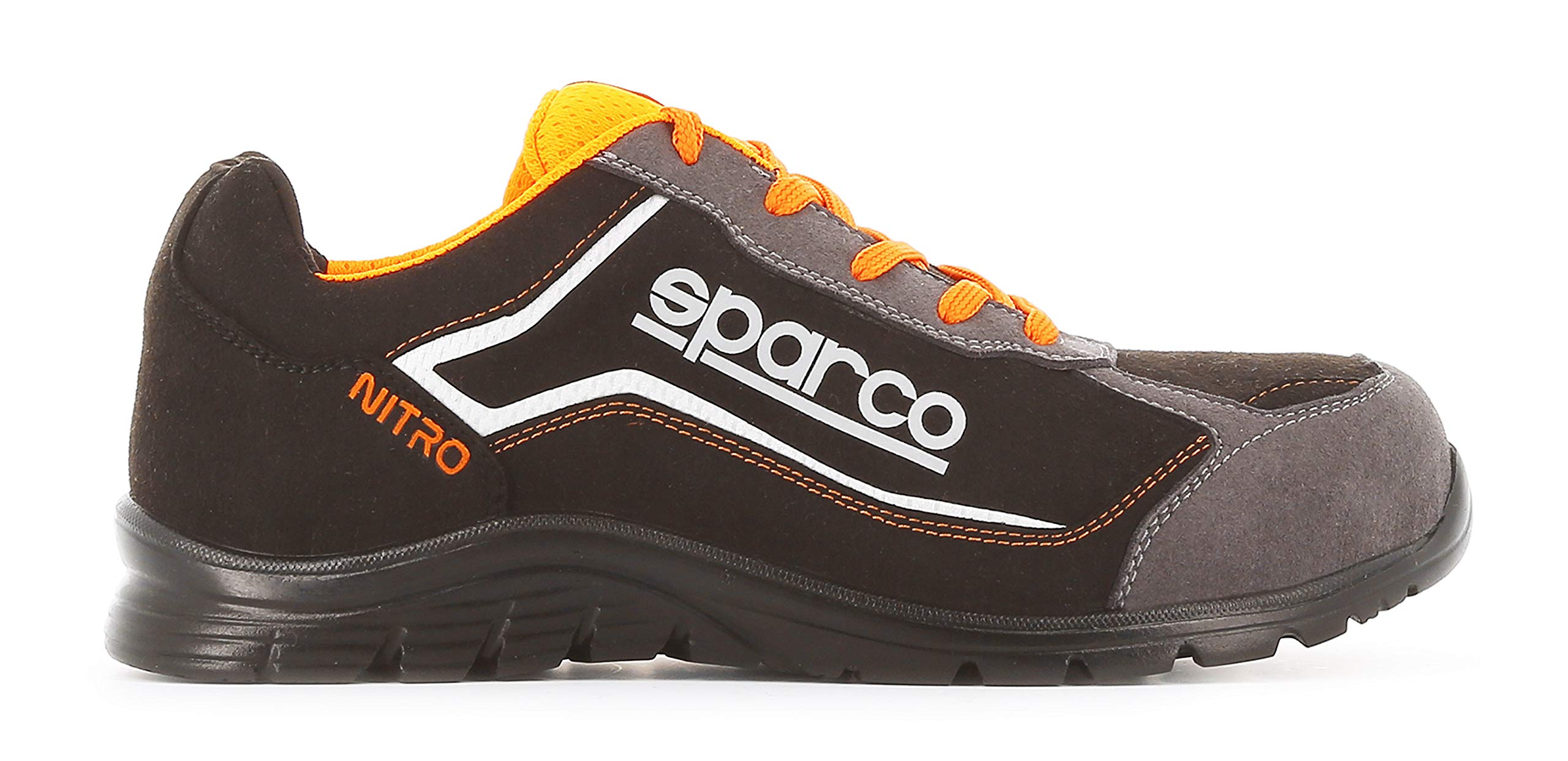 Sparco - Nitro Didier ESD S3L SR FO - Scarpe Antinfortunistiche Unisex Running - Calzature da Lavoro Idrorepellenti - Puntale Composito - Suola Antiscivolo - Traspiranti - EU 38