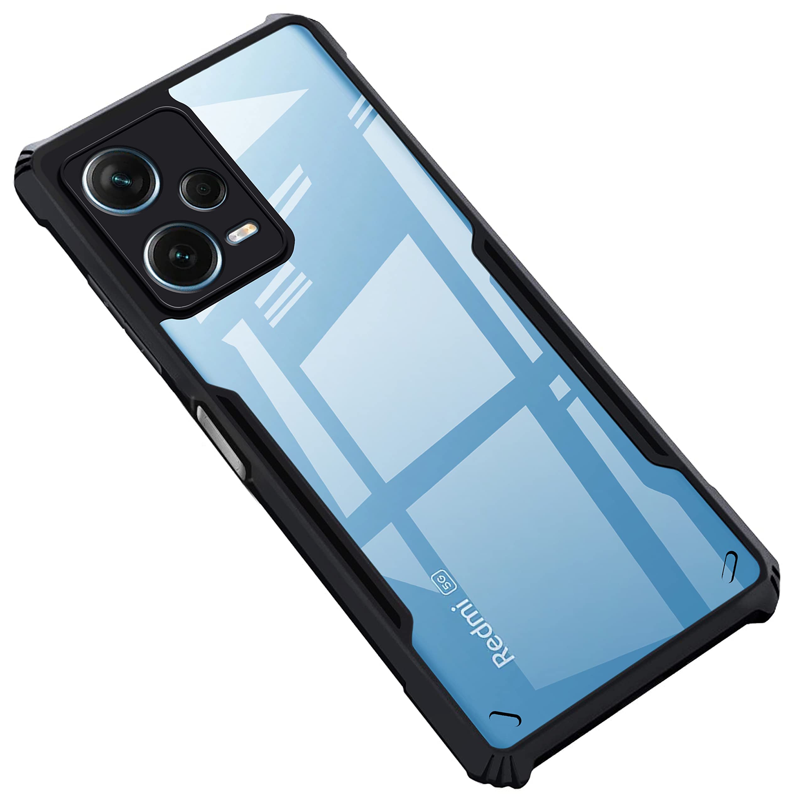 Amazon Brand - Solimo Mobile Cover for Xiaomi Redmi Note 12 (Polycarbonate_Matte Black) (B0BX6V7SYM) Amazon Price History, Amazon Price Tracker