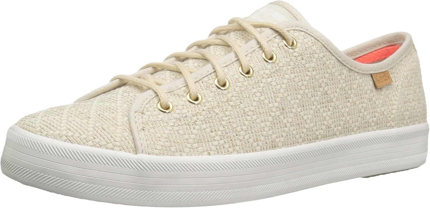 Keds Womens Kickstart Natural Geo Canvas