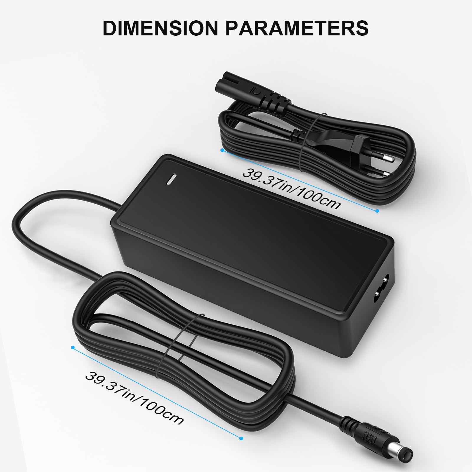 Caricabatterie 54.6V 2A Per Monopattini E Bici Elettriche - Alimentatore Litio 48V Con Connettore XLR - Foto 8
