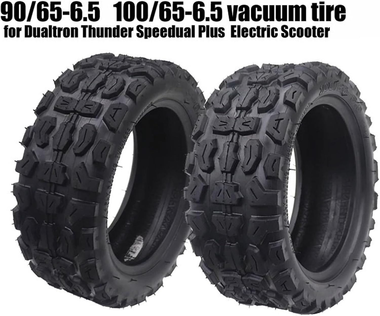 11 Inch Off-road Tire Tubeless Tyre 90/65-6.5 100/65-6. For Dualtron Thunder Speedual Plus Electric Scooter(90 65-6.5 tubeless)