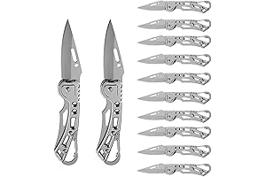 Multi Functional Small Folding Knife Mini Pocket Knife 2 Inch Fine Blade...