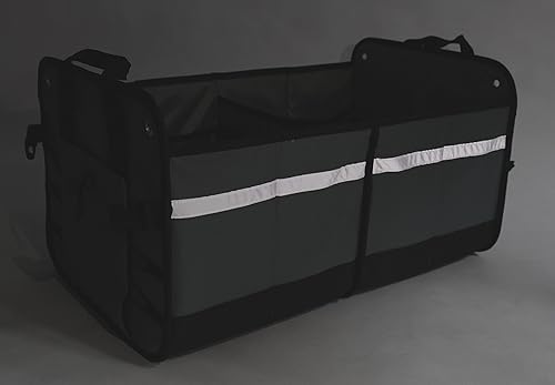 Miniatura 4 de Organizador de carga pesada para SUV, furgonetas, coches y camiones con 12 bolsillos y 2 correas elásticas para comodidad, Elegante, durable y.,