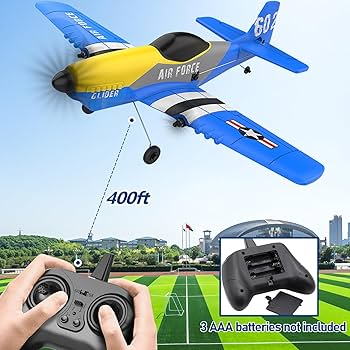 Amazon.com: RC Plane, 3 Channel RC Airplane 2.4GHz with 2
