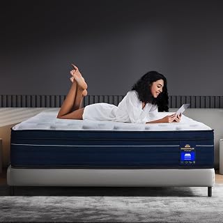 Queen Mattress 14 Inch,Memory Foam Hybrid Queen Size Mattresses in a Box,Motion Isolation & Pressure Relief,Medium Firm Support,CertiPUR-US - Amazon product rated Grade B