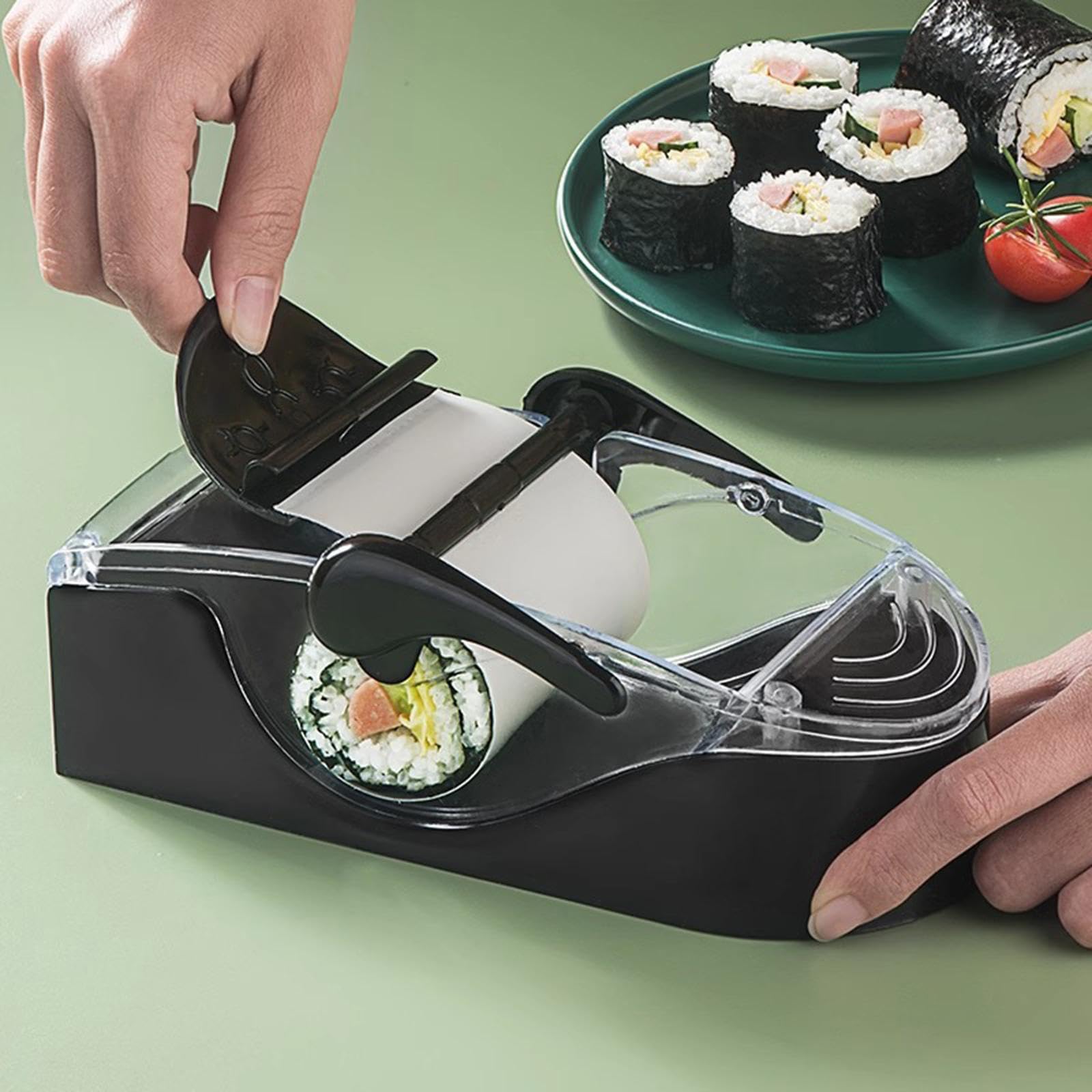STYLEHEAVEN DIY Sushi Roller Machine Fast Small for Beginners Kitchen Gadget Sushi Maker-image-4