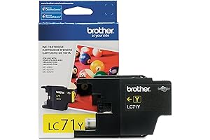 Brother LC71 Genuine Yellow Ink Cartridge
