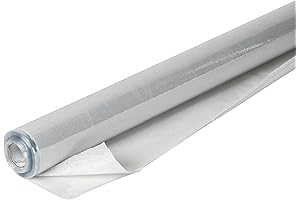 Frost King: Crystal Clear Vinyl Sheeting Rolls Perfect for Windows, Doors, and Patios