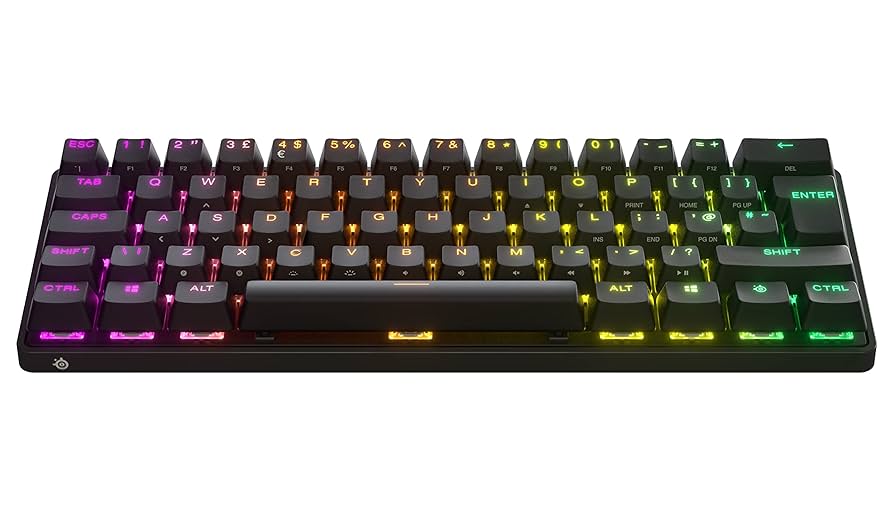 キーボード Steel Series Apex Pro Mini Wireless SteelSeries Mini teclado sem fio Apex Pro - design 60