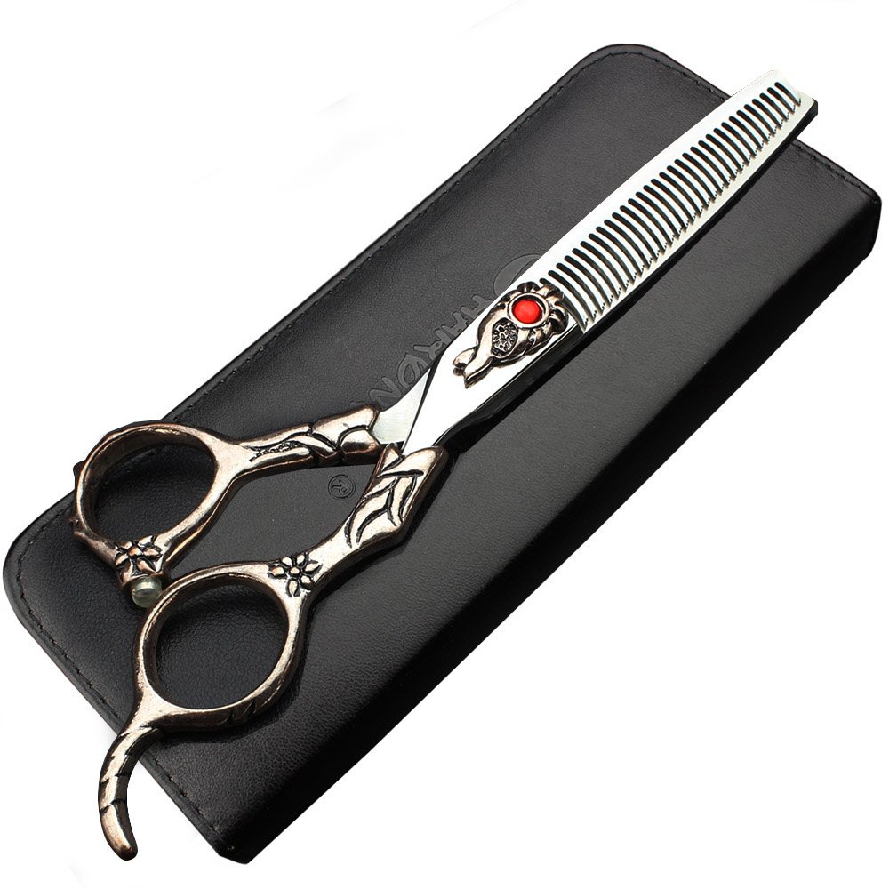 Ciseaux de coiffeur Sharonds 6 pouces avec lames haute précision pour barbier