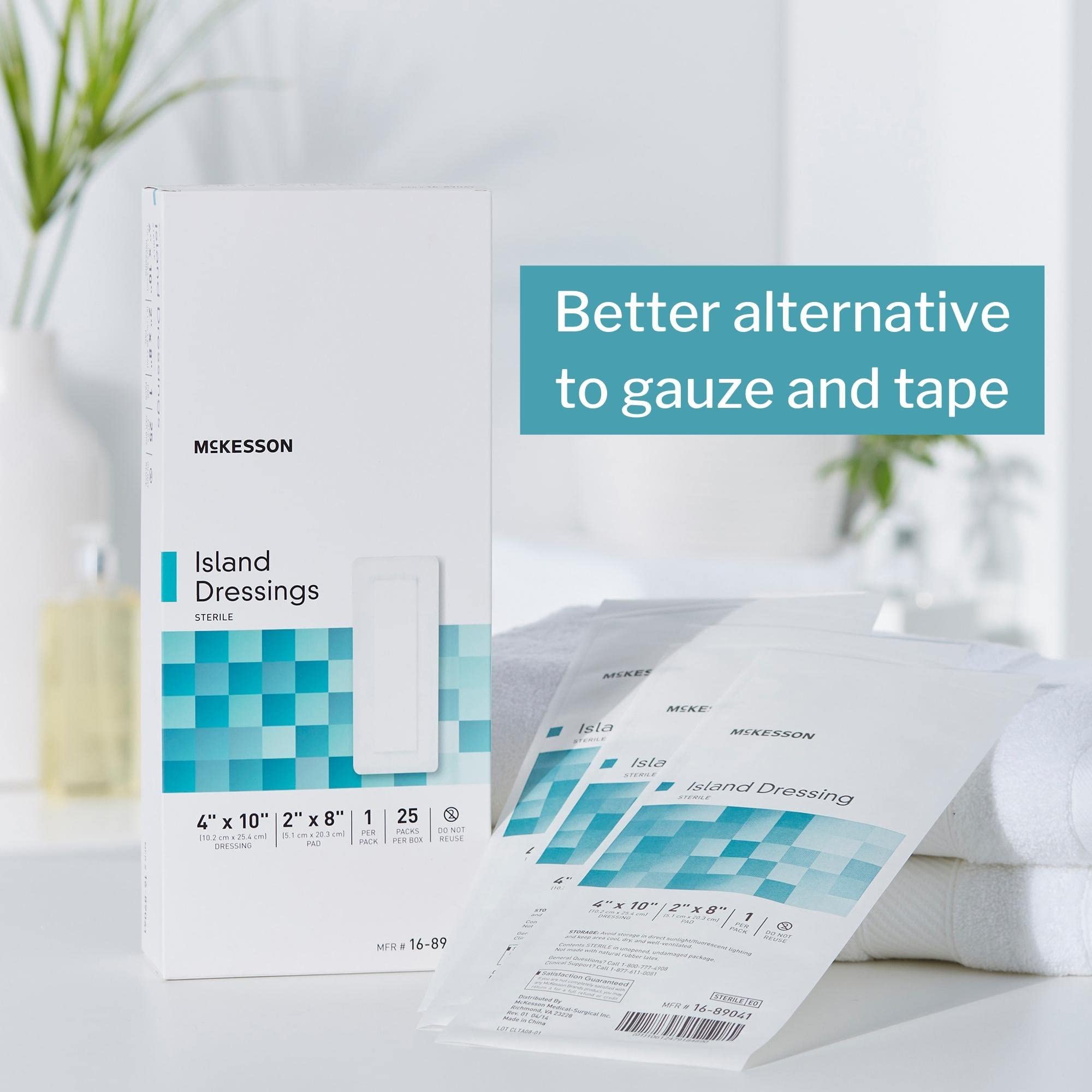 Amazon.com: McKesson Island Dressing, Sterile, Polypropylene/Rayon