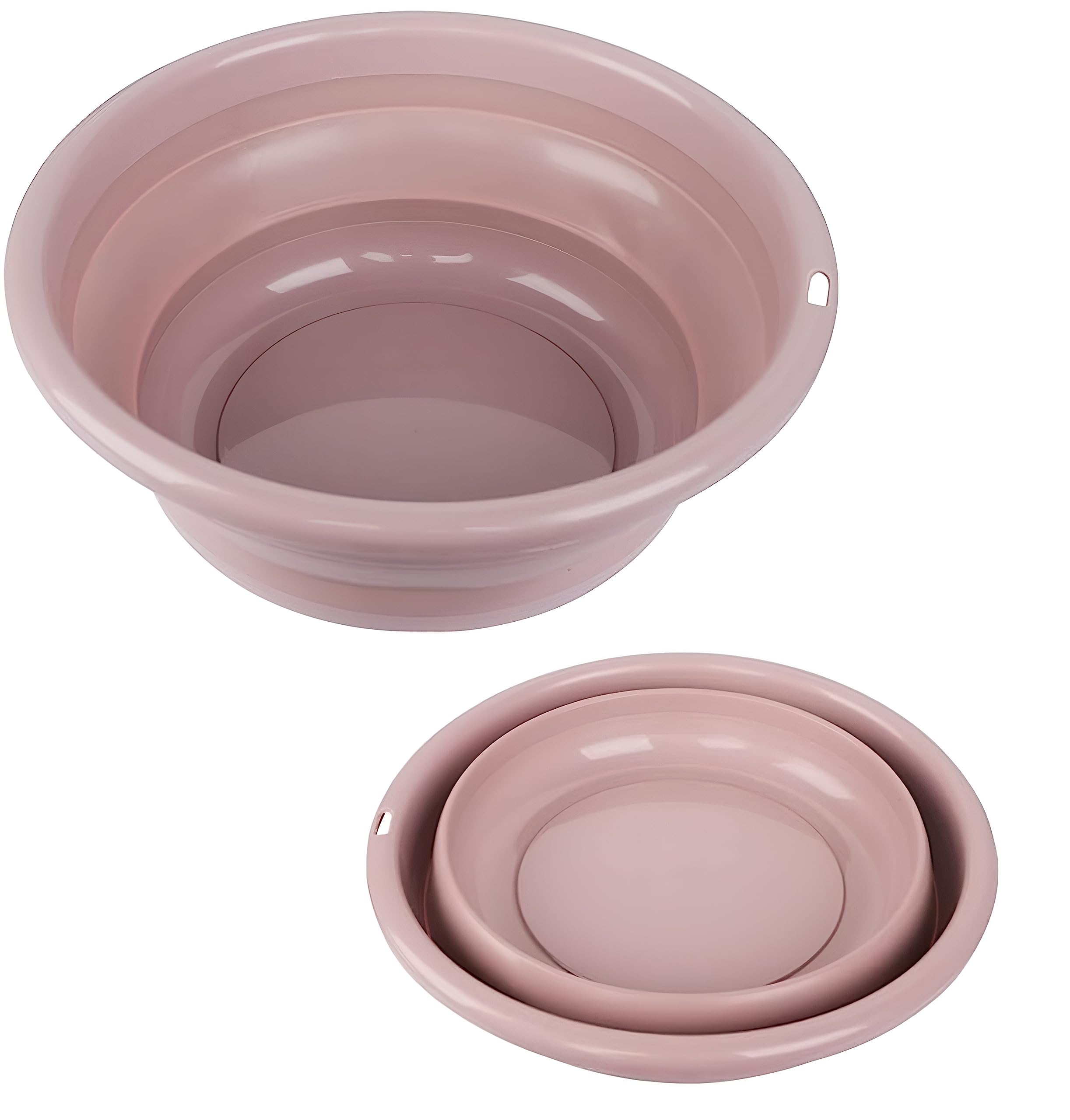 IAZO Collapsible Space Saving Tub, 5L Round Foldable Portable Kitchen Wash Basin Plastic Bucket Tub for Multi-Use Household Cleaning & Outdoor (Pink) (B0CSMKTNM5) Amazon Price History, Amazon Price Tracker