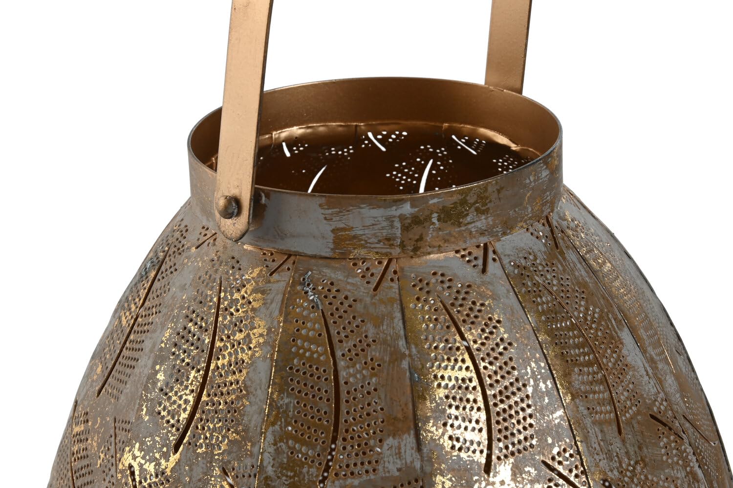 PORTAVELA SET 3 METAL 25X25X28 22CM/13CM