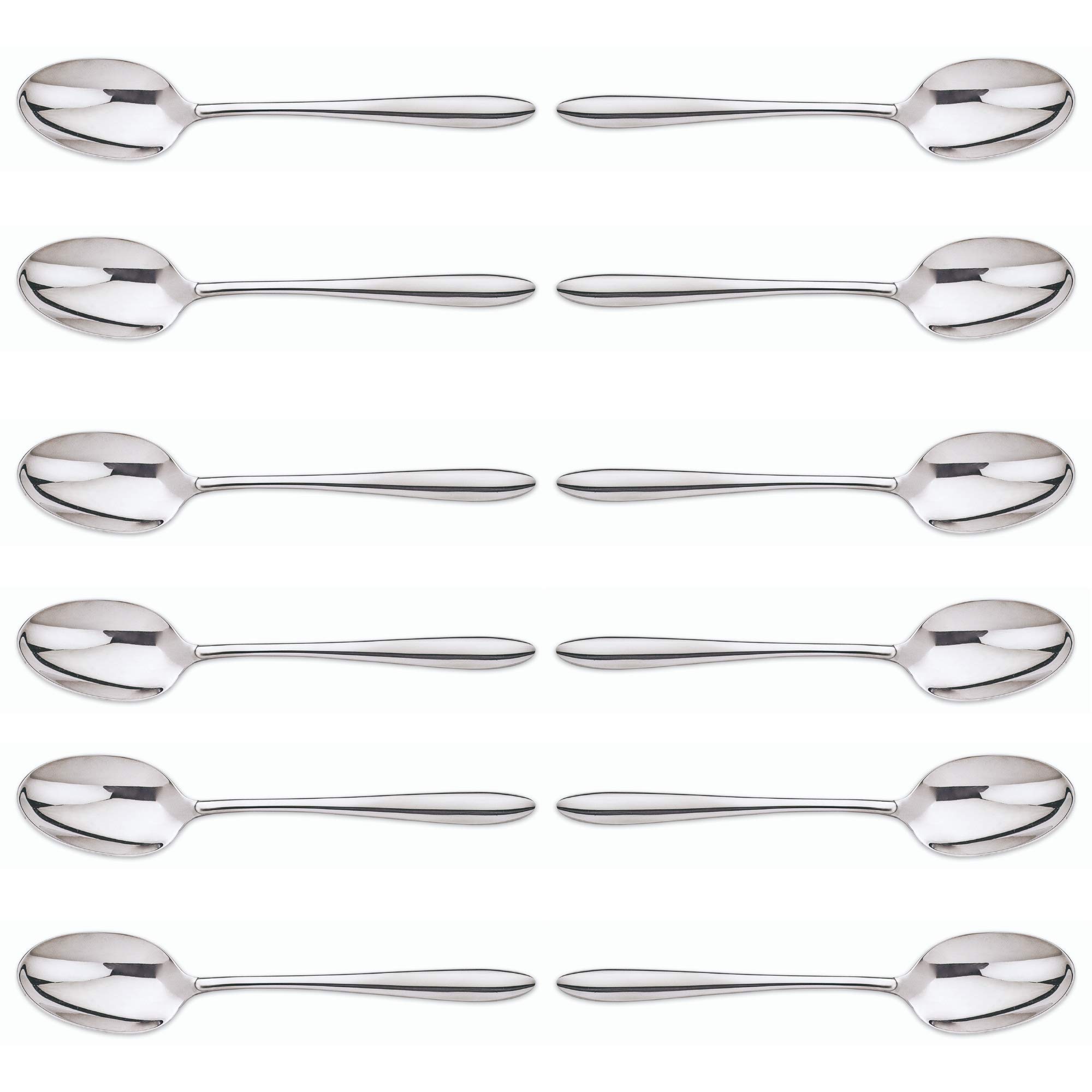 Cuchara de mesa de acero inoxidable 18/10 Arcos Berlin plata de 200 mm en caja de 12