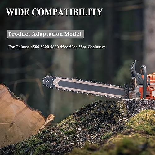 Miniatura 3 de Módulo de bobina de encendido Magneto apto para motosierra china 4500 5200 5800 45cc 52cc 58cc piezas de repuesto