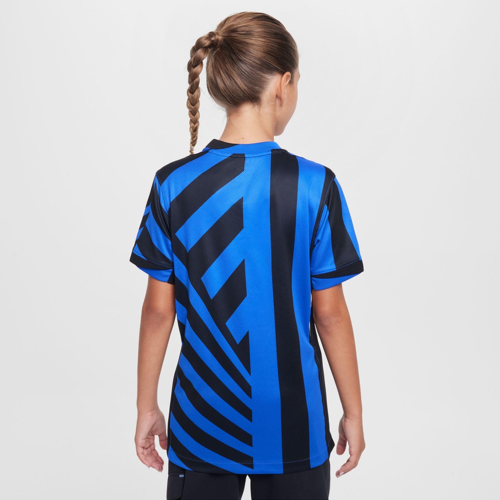 Nike Primera Equipación Stadium Inter de Milán 2024/25 Camiseta de Fútbol Replica Nike Dri-fit - Niño/A Shirt Unisex niños (Pack de 1)