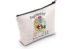 Psychiatrist's Essential Companion: The Ultimate Survival Kit in a Cosmetic Bag