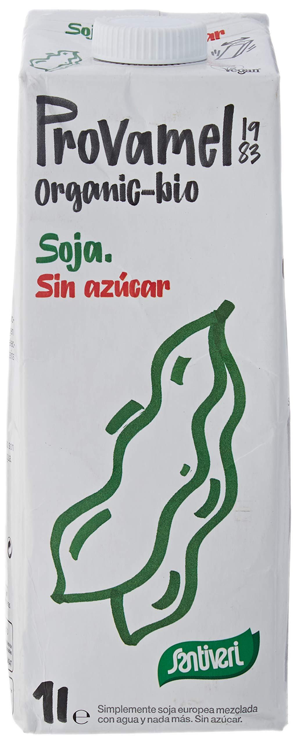 SANTIVERI Bebida Soja Sin Azucar 1 Litro