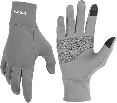 Eroilor Light Sports Gloves Running Gloves WARM UP by Boodun Running Gloves Unisex Slim Sports Gloves Jogging Gloves for Women and Men with Touchscreen Function