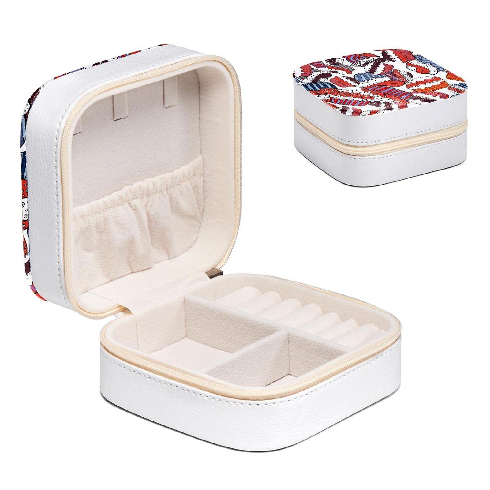 Organisateur de bijoux compact idéal pour la coiffeuse des filles