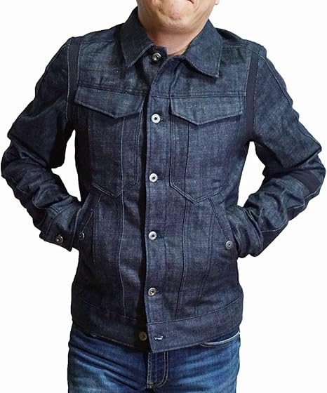 G-STAR ORIGINALS RAW デニムジャケット 中古・古着通販】G-STAR RAW (ジースターロゥ) デニムジャケット