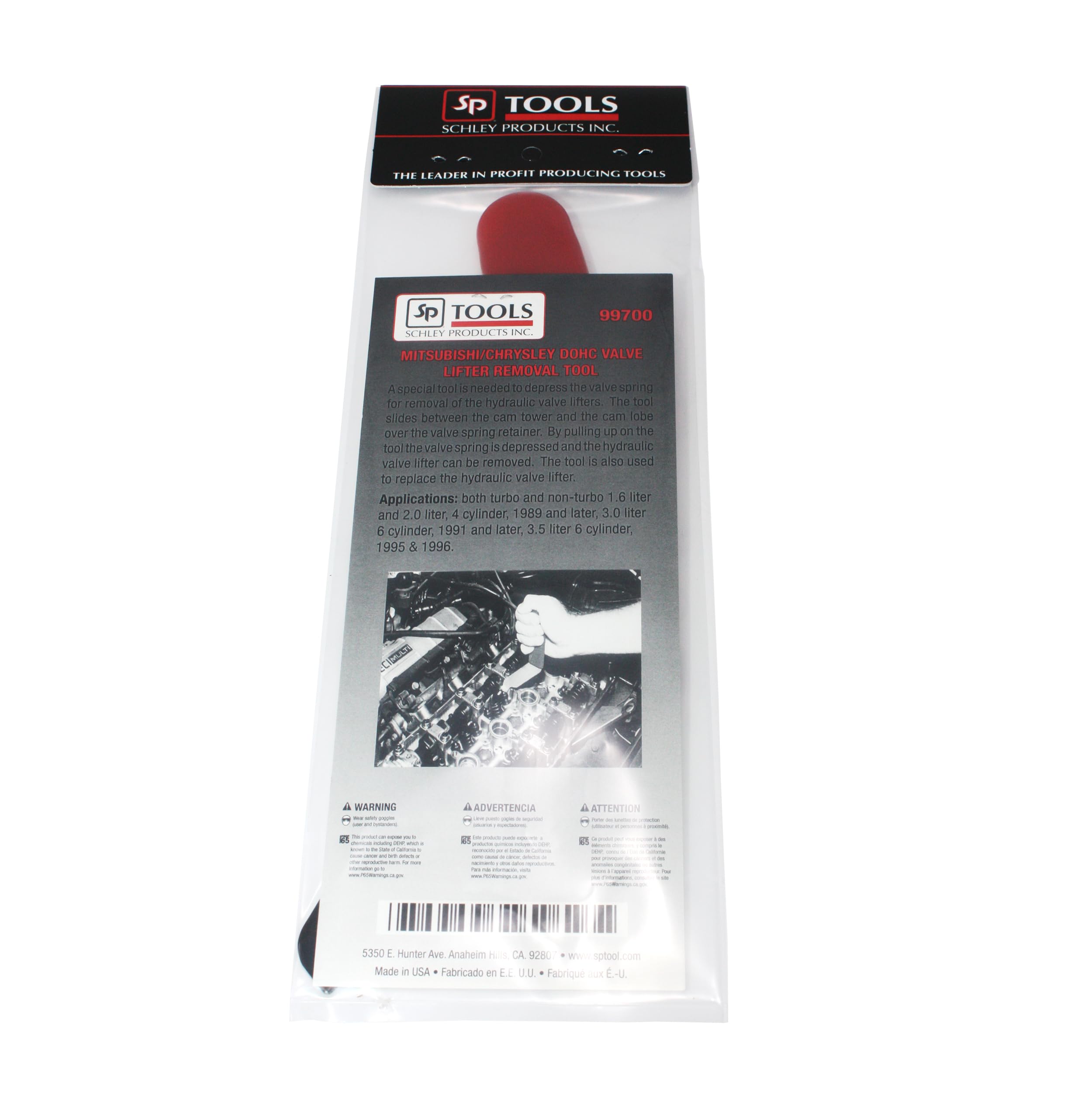 Schley Tools – 99700 Valve Lifter Removal Tool – Dual Overhead Cam (DOHC) Engines