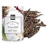 People's Choice Beef Jerky Korean BBQ - Sweet & Savory, 9g Protein, Snack - 16 oz Bag